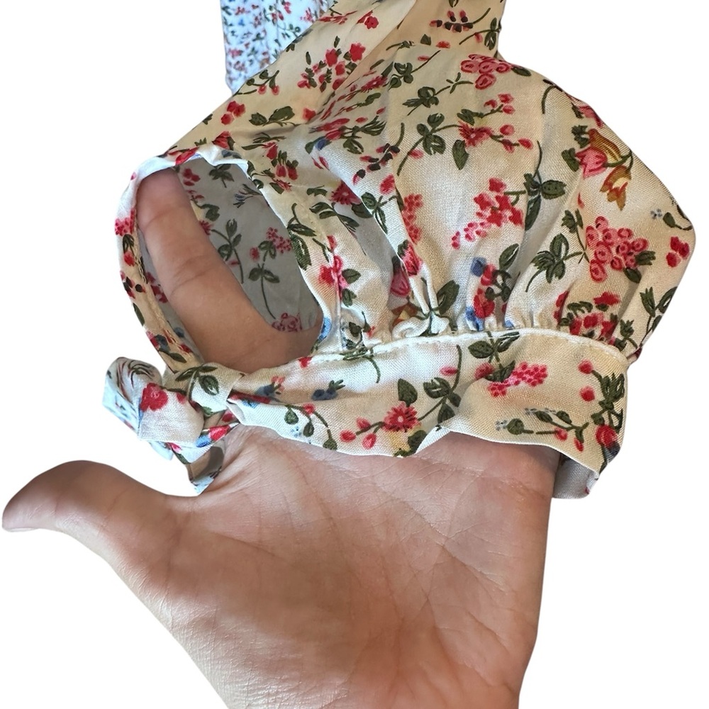 Vervet Pink Floral off the Shoulder Blouse - Picture 3 of 4